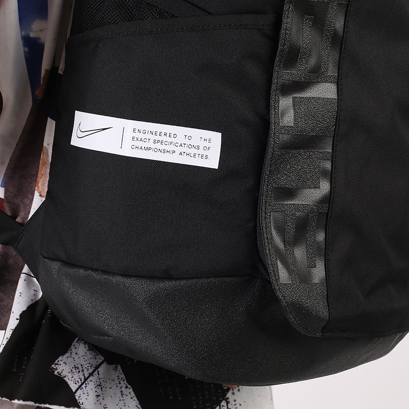 мужской черный рюкзак Nike Elite Pro Basketball Backpack 34L BA6164-010 - цена, описание, фото 3